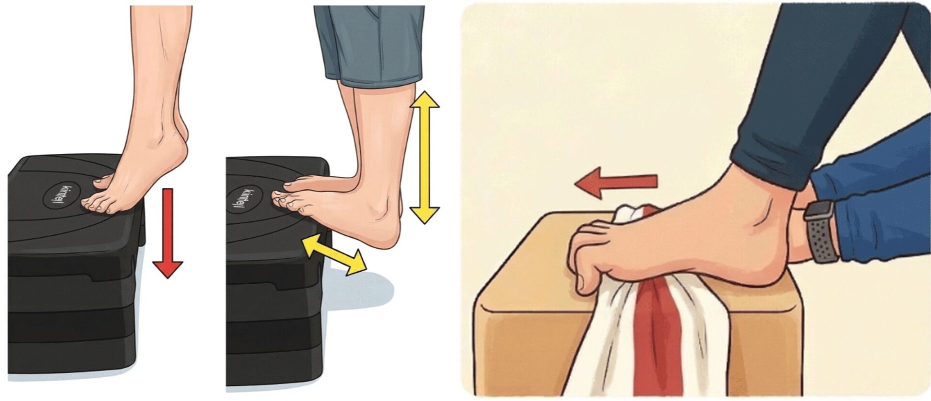 足底腱膜症に有効なストレッチ